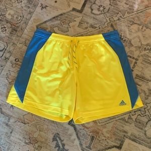 Adidas mesh athletic shorts
